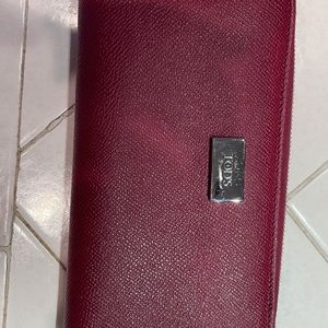 TOD’S zipper wallet